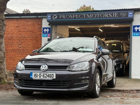 2015 Volkswagen Golf Estate, 1.2tsi Automatic, Only 50kms! New Nct 11/2026, Bluetooth, Sat Nav, Reversing Camera, Radar Cruise Control, Ideal Family Car, A/C, Climate Control, Service & Warranty Included, SIMI Dealer,