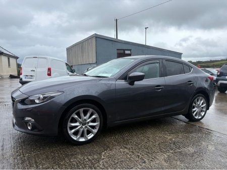 2016 Mazda Mazda3 1.5 D 105PS PLATINUM IPM 4DR €10,950