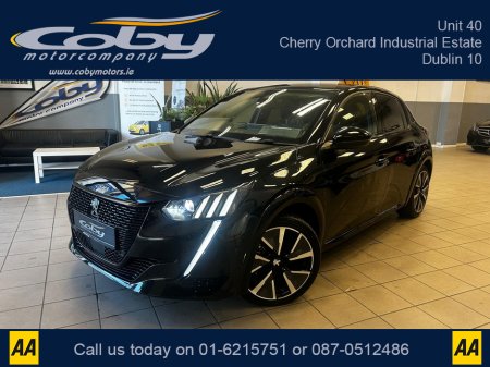 2021 Peugeot 208 E GT 136BHP 50KWH 4DR AUTO. New NCT done before collection, Alloy Wheels, Half Leather, Mirror Link, Cruise Control, Climate Control, Reverse Camera, WFSW, Parking Sensors, USB / USBC and more. €18,950