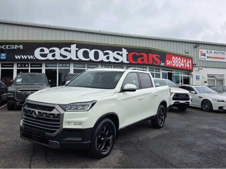 2026 KGM Musso 2.2 PICK UP 5 SEATER COMMERCIAL 4WD 200 BHP 3.5 TON TOWING CAPACITY REV-CAMERA // 5 YEAR WARRANTY // APPLY FOR FINANCE TODAY // THE BEST VALUE PICK UP IN IRELAND // €40,950