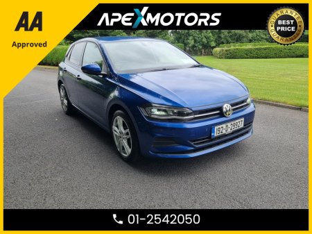 2019 Volkswagen Polo FINANCE ARRANGED * 1.0 NEW MODEL  * TOP-SPEC * LOW LOW KMs * TSi-COMFORTLINE * NEW NCT SEP-27 * AUTOMATIC (DSG) * ONLY 25K KMs * AA APPROVED * 101 SAFETY CHECKLIST * IMMACULATE * COLOUR REVERSE CAMERA