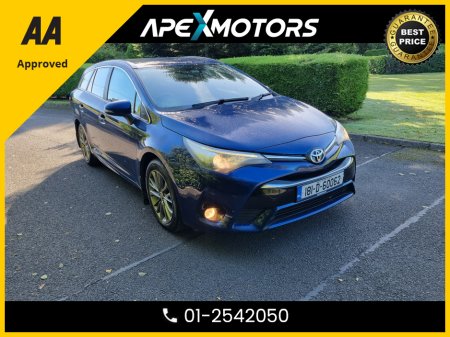 2018 Toyota Avensis FINANCE ARRANGED * TOP-SPEC BUSINESS EDITION ESTATE * NEW NCT FEB-27 * AA APPROVED * 101 SAFETY CHECKLIST * IMMACULATE * COLOUR REVERSE CAMERA * LOW DIESEL MILES * CRUISE CONTROL and SPEED LIMITER