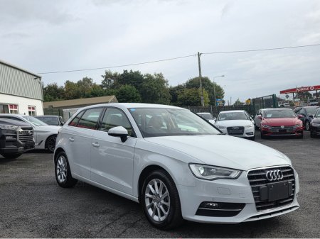 2016 Audi A3 1.4 TFSI FULL CREAM LEATHER  ELECTRIC HEATED SEATS - REV CAMERA - BLUETOOTH - LOW TAX BAD €15,950
