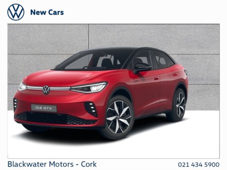 2026 Volkswagen ID.5 GTX 4 MOTION 79kWh 340BHP *ORDER YOUR 261 TODAY* €58,750