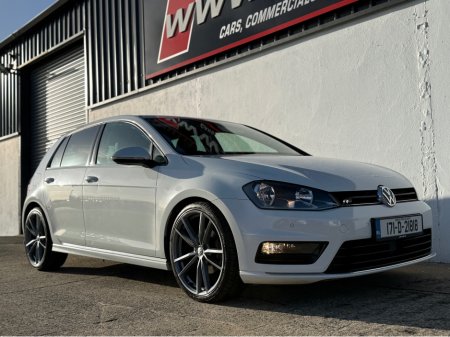 2017 Volkswagen Golf HIGHLINE 1.6 TDI MANUAL 5SPEED 110HP 5DR €17,750 thumbnail