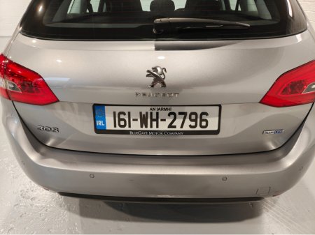 2016 Peugeot 308 1.6 HDI BLUE 120 ALLURE E EAT6 5DR AUTO €9,750 thumbnail