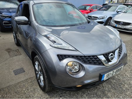 2018 Nissan Juke TEKNA 1.5 DCI 110BHP NCT 04/27 FINANCE AVAILABLE @ €54 PER WEEK SERVICE HISTORY/ TOUCH SCREEN MEDIA/ REVERSE CAMERA/ BLUETOOTH/ HISTORY CHECKED €11,950 thumbnail
