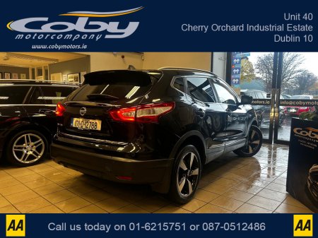 2017 Nissan Qashqai 1.5 Top Spec SV PREMIUM '17 5DR. NCT,Full Leather, Alloy Wheels, MFSW, Full Electrics, Reverse Cam,Parking Sensors, Cruise Control, Dual Climate Control, Sat Nav, Heated Seats, Luggage Cover and m €15,950 thumbnail