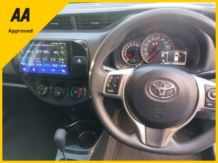 2016 Toyota Yaris 1.3 PETROL 4 CYLINDER AUTOMATIC ONLY 28,643 kms FACTORY IMMOBILISER PROXIMITY KEY MULTI FUNCTION STEERING WHEEL REVERSE CAMERA TOUCH SCREEN RADIO ANDROID AUTO APPLE CAR PLAY 2 YEARS NCT 1 YEAR ROADTAX €13,495 thumbnail