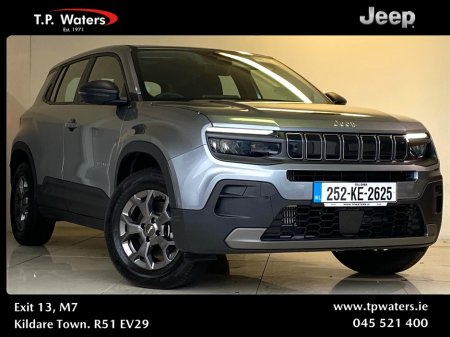 2025 Jeep Avenger 1.2 - HYBRID - AUTOMATIC - LONGITUDE - 24 / 48 HOUR TEST DRIVE AVAILABLE