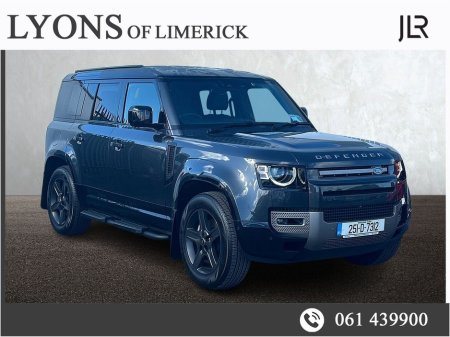 2025 Land Rover Defender 110 2.0PHEV X-Dynamic SE 6 Seater €108,750