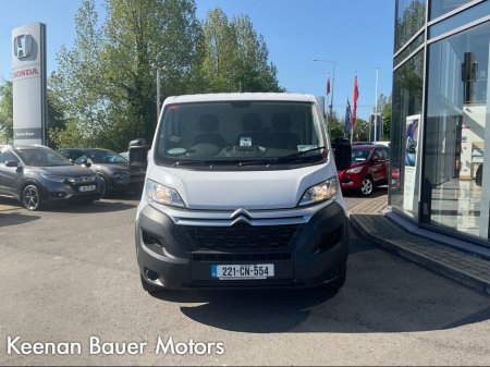 2022 Citroen Relay JUMPER 33 L2H1 BLUEHDI 140 SS E EUR6.3    €18300  PLUS VAT. €22,500