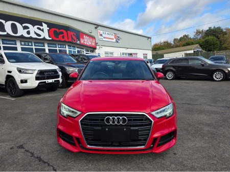 2018 Audi A3 SALOON (182) 1.4 S-LINE NAVI VIRTUAL CLOCKS ANDROID AUTO CARPLAY BLIND SPOT LANE ASSIST REAR TRAFFIC ASSIST €21,950