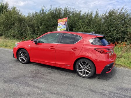 2017 Lexus CT 200 h 1.8 F SPORT 136BHP 5DR €17,500