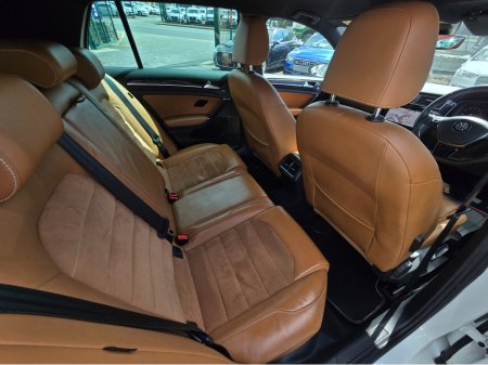2018 Volkswagen Golf 1.4 TSI TAN LEATHER SEAT MK7.5 FACE-LIFT DYNAUDIO SOUND -NAVI VIRTUAL CLOCKS ANDROID AUTO CARPLAY BLIND SPOT LANE ASSIST REAR TRAFFIC ASSIST - €19,950