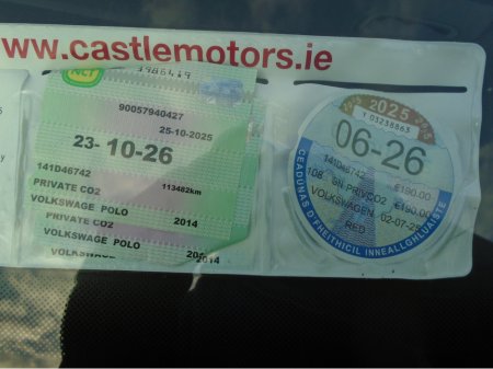 2014 Volkswagen Polo DBA-6RCBZ 5DR AUTO thumbnail