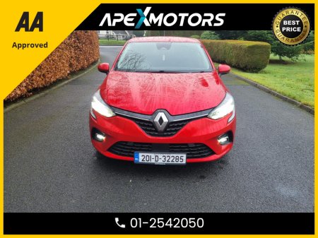 2020 Renault Clio FINANCE ARRANGED * 1.0 ICONIC TCE 100PS 5DR * AA APPROVED * 101 SAFETY CHECKLIST * IMMACULATE * COLOUR REVERSE CAMERA * TOP-SPEC 5DR HATCH * LOW LOW MILES * CRUISE CONTROL and SPEED LIMITER * 2-KEYS €12,749