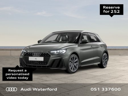 2026 Audi A1 30 TFSI S-Line PCP from €409 per month