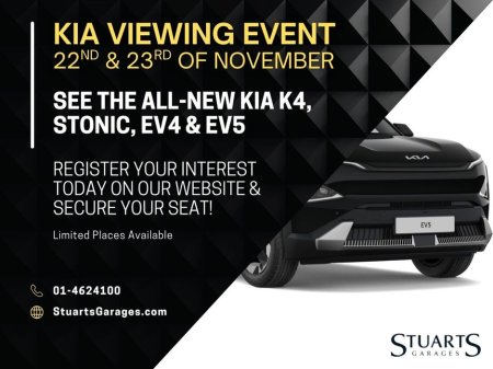 2026 Kia K4 K2 MHEV*NOVEMBER 22nd - 23rd - SPECIAL PREVIEW EVENT AT OUR SHOWROOM ON THE GREENHILLS ROAD