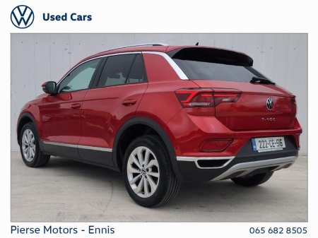 2022 Volkswagen T-Roc 2.0 TDI 116HP Style - Winter Pack + Rear Camera €29,950