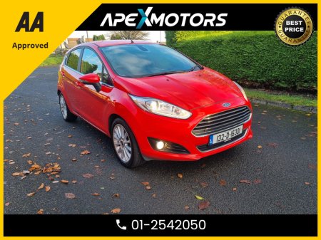 2013 Ford Fiesta 1.0 TITANIUM X ECOBOOST 125PS 5DR * TOP-SPEC NEW MODEL FULLY LOADED X * LOW KMS * EVERY EXTRA * LEATHER INTERIOR * NCT APR-26 * LOW TAX FEB-26 * IMMACULATE * STAMPED SERVICE HISTORY * AA APPROVED