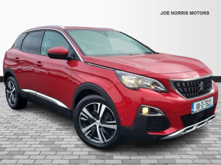 2018 Peugeot 3008 ALLURE 1.6 BLUE HDI 120 5DR AUTOMATIC €19,995