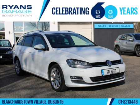 2017 Volkswagen Golf 1.2 TSI Auto Estate €16,950