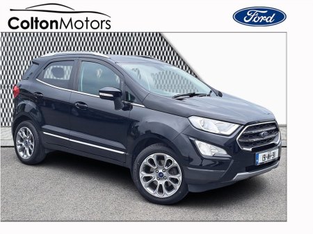 2019 Ford Ecosport Titanium 1.5tdc 100PS 6SPD 5DR