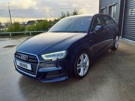 2020 Audi A3 SPORTBACK TDI S LINE €24,950
