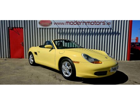 1999 Porsche Boxster roadster 2.5 manual 204bhp €8,850