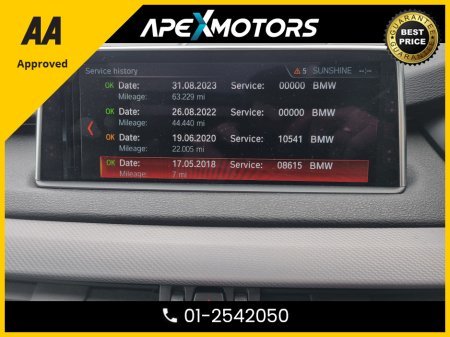 2018 BMW X5 FINANCE ARRANGED * X-DRIVE 30D M SPORT AUTO * 4WD * 7-SEATER * NEW NCT DEC-27 * IMMACULATE * 8-STAMPS SERVICE HISTORY * AA APPROVED * 101 SAFETY CHECKLIST * AUTOMATIC * HEATED SEATS * COLOUR REVERSE €49,949 thumbnail