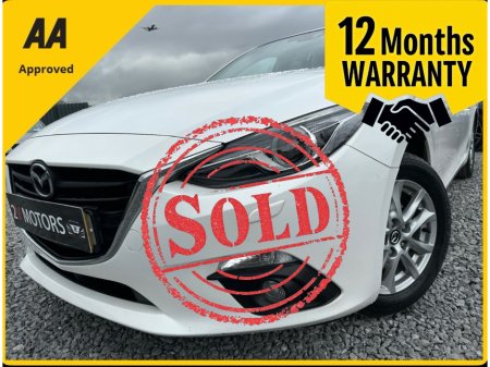 2016 Mazda Mazda3 1.5 D 105PS EXECUTIVE SE 4DR €9,450