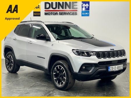 2023 Jeep Compass **TRAILHAWK**LEATHER TRIMMED HEATED SEATS**ANDROID AND APPLE CAR PLAY**REVERSE CAMERA**SAT NAV**TWO KEYS**NCT*12 MONTH WARRANTY*FINANCE AVAILABLE