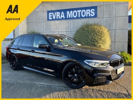 2019 BMW 5 Series 523D G31 ESTATE M-SPORT AUTOMATIC 2.0 DIESEL //MASSIVE SPEC//HEATED ELECTRIC SEATS//ADAPTIVE CRUISE CONTROL//HEAD UP DISPLAY//360 PARKING CAMERAS// €32,950