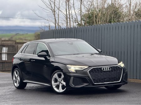 2022 Audi A3 2022 AUDI A3 S LINE SPORTBACK €26,995