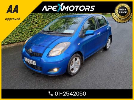2010 Toyota Yaris 12-STAMPS SERVICE HISTORY * NEW NCT AUG-2026 * ONE OWNER . TOP-SPEC TR 5DR . LOW TAX . EASY INSURE . WARRANTED CORRECT MILES .FULL SERVICE HISTORY .IMMACULATE .AS NEW .CARTELL MOTORCHECK €4,749