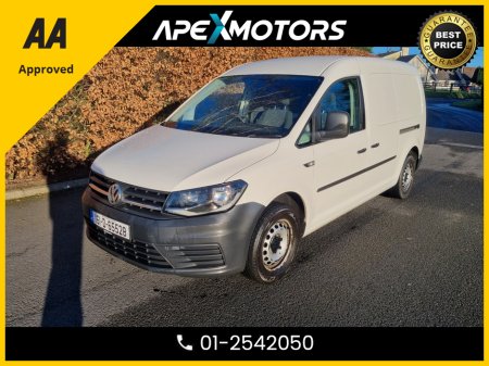 2016 Volkswagen Caddy FINANCE ARRANGED * MAXI C20 STARTLINE TDI 2DR * AA APPROVED  * 101 SAFETY CHECKLIST * 12-MONTH ROADSIDE ASSIST  * IMMACULATE * LOW LOW MILES * NEW DOE DEC-26 * VERY CAREFUL OWNER * CARTELL HISTORY €12,949