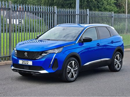 2022 Peugeot 3008 ALLURE PREMIUM 1.5TD 130BHP **REVERSING CAMERA** €28,950