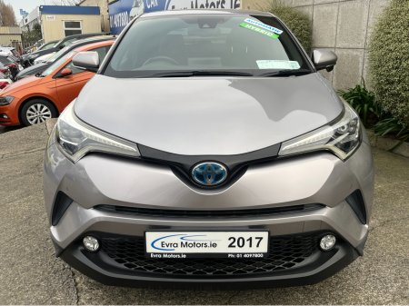 2017 Toyota C-HR SOL AUTOMATIC HYBRID 1.8 PETROL //HIGH SPEC//HALF LEATHER HEATED SEATS//KEYLESS ENTRY//REVERSE CAMER//ADAPTIVE CRUISE CONTROL// €18,950