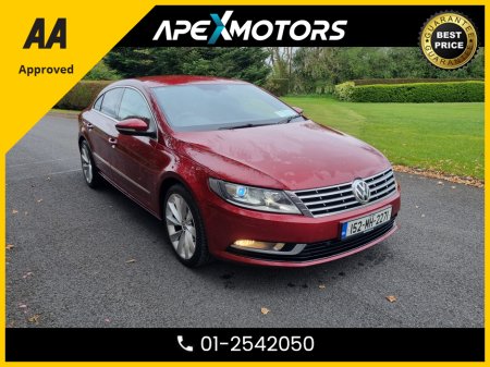 2015 Volkswagen Passat CC FINANCE ARRANGED * 2.0 TDI GT BLUEMOTION 184PS 4DR AUTO * NEW NCT DEC-26 * AA APPROVED * 101 SAFETY CHECKLIST * AUTOMATIC (DSG) * IMMACULATE * HEATED SEATS * COLOUR REVERSE CAMERA * TOP-SPEC
