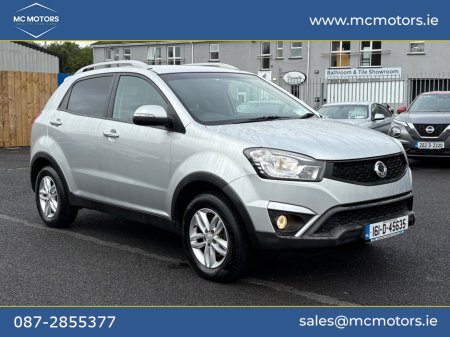 2016 Ssangyong Korando WARRANTY + NEW DOE 03/2026 €6,750