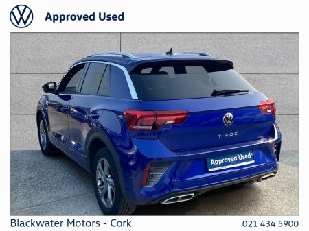 2022 Volkswagen T-Roc 1.0TSI 110BHP R-LINE PLUS €31,995