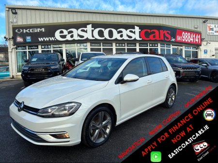 2020 Volkswagen Golf ( 202 REG 1.4 TSI LEATHER LEATHER SEATS VIRTUAL CLOCKS  SAT NAV  LEATHER  SEATS - VIRTUAL CLOCKS -REVERSE CAMERA - NAVIGATION - CARPLAY - ANDROID AUTO- BLIND SPOT REAR TRAFFIC ASSIST - DISCOVER PRO €23,500