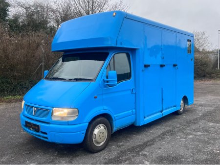 2000 Vauxhall Movano ew Vauxhall movano stallion box
