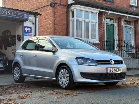 2012 Volkswagen Polo 1.2tsi Automatic, Only 29kms! New Nct 11/2026, Apple Car Play, Android Auto, Reversing Camera, A/C, Ideal Starter Car, Cheap Tax & Insurance, Service & Warranty Included, SIMI Dealer, €9,950