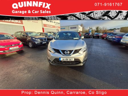 2014 Nissan Qashqai 1.5 DSL SV 4DR €5,750 thumbnail