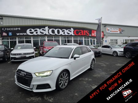 2018 Audi A3 1.4 S LINE EDITION VIRTUAL DIGITAL COCKPIT  CARPLAY ANDROID AUTO - SATNAV - VIRTUAL COCKPIT - NAVIGATION REVERSING CAMERA -BLIND SPOT - PARKING SENSORS €22,950