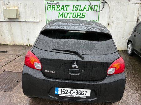 2015 Mitsubishi Mirage 1.0 DBA-A05A CVT 5DR AU AUTO €8,950 thumbnail