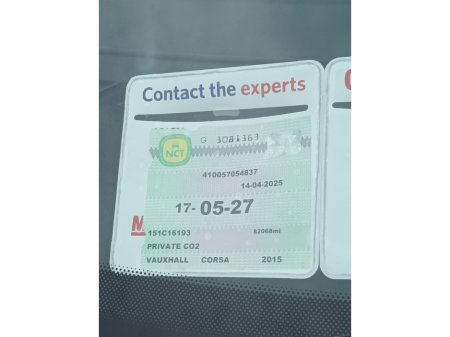 2015 Opel Corsa 1.2 5 SPEED MANUAL €7,995