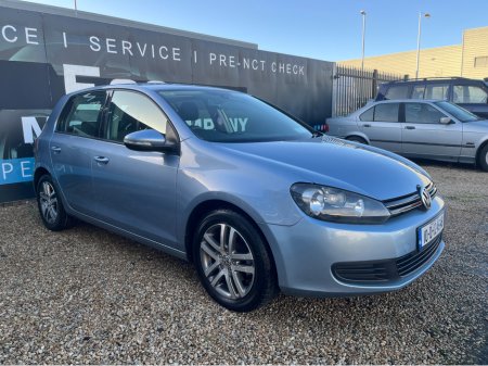 2010 Volkswagen Golf 1.6 TDI SE BLUEMOTION 105PS 5DR, NEW NCT 11/2026, TAX 01/2026, FULL SERVICE HISTORY €4,995